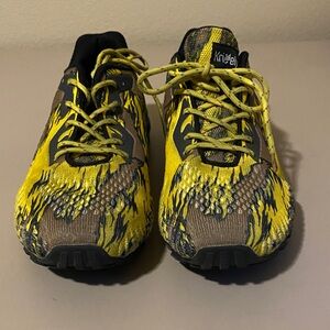 Kricely Men's Athletic Sneakers in Yellow and Brown